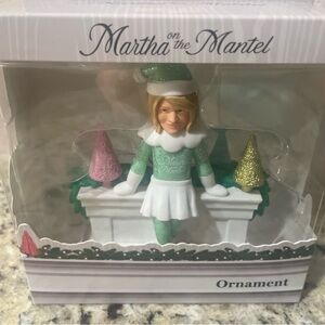 Martha on the Mantle Christmas Tree Ornament New